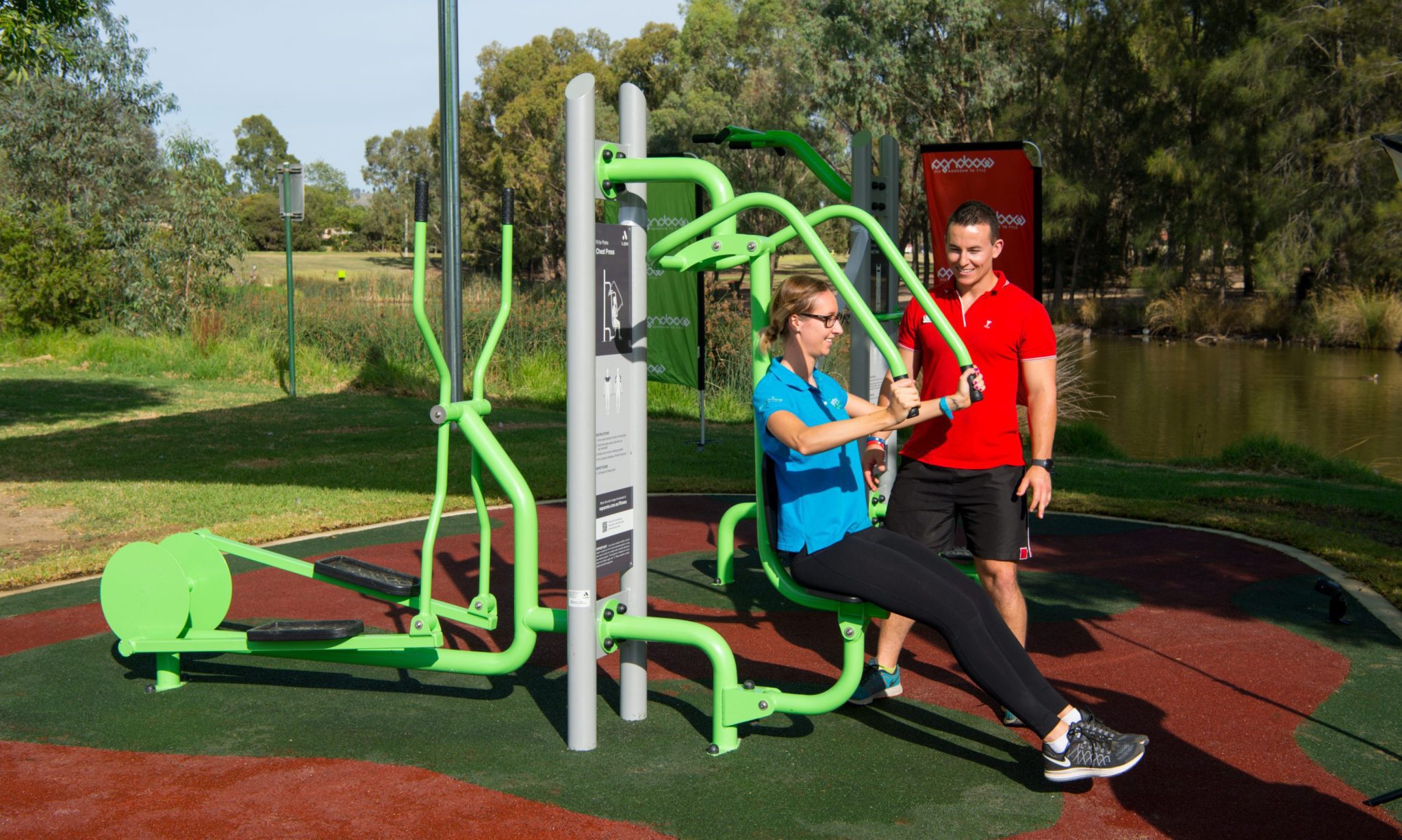 New Outdoor Gyms Shine in Wodonga