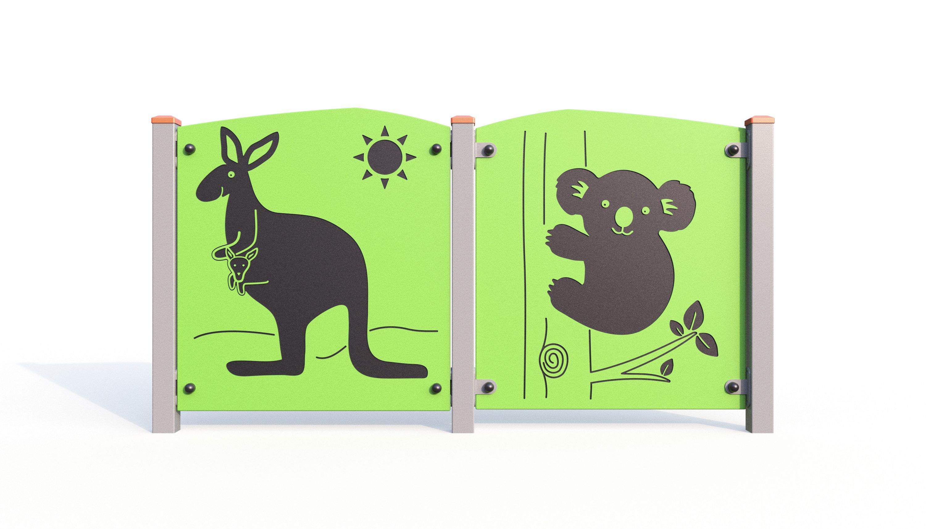 Double Sided Kangaroo/Koala Panel