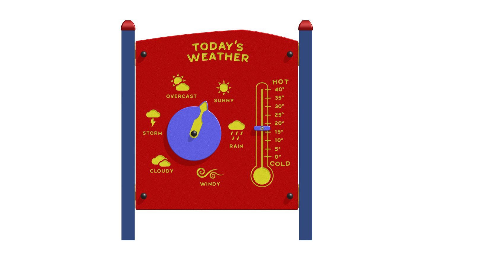 Weather Panel Children's Playground Equipment Products a_space