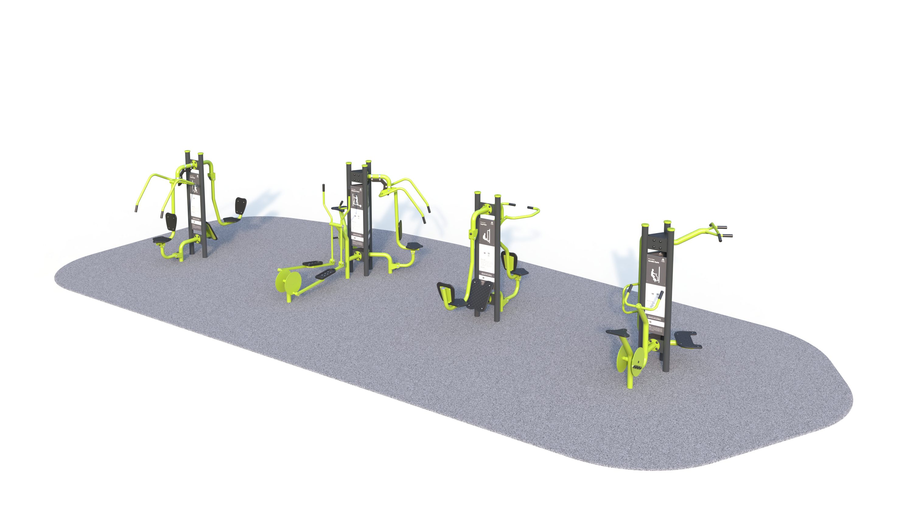 10 Station Cardio & Strength Circuit Fitness Circuits a_space