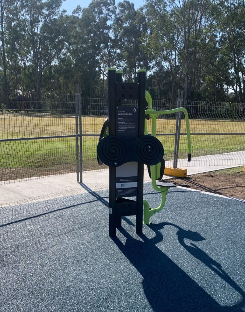 Outdoor gym opens at Preston Miller Park