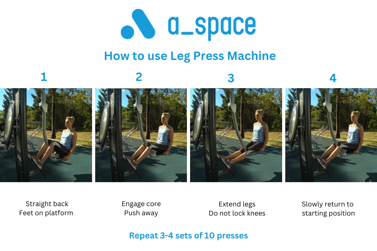 How to use Leg Press machine