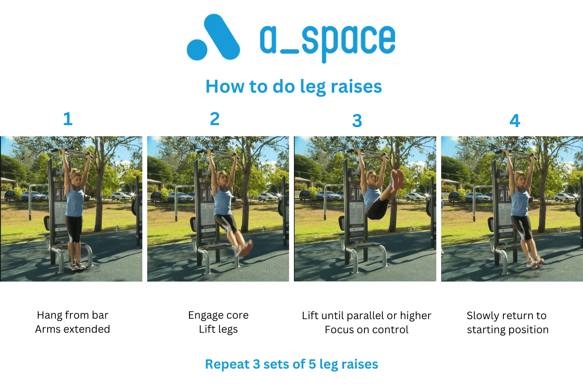 How to do leg raises