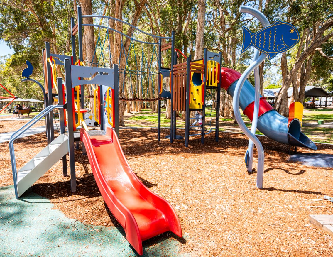 Sea themed playground